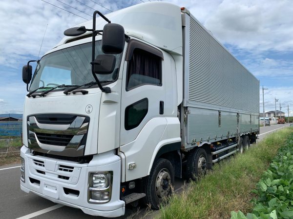 Isuzu GIGA New Face Wing Van | Engine 6UZ | Model - CYJ 77 B